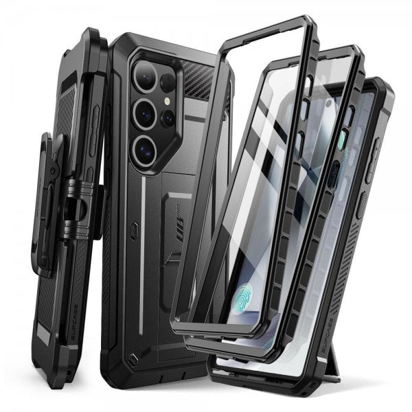 Supcase Samsung Galaxy S25 Ultra Kuori UB Pro Musta