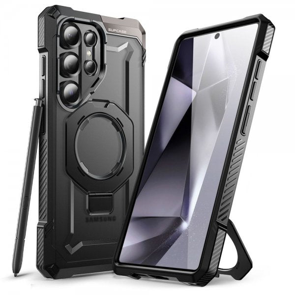 Supcase Samsung Galaxy S25 Ultra Kuori UB Grip MagSafe Musta