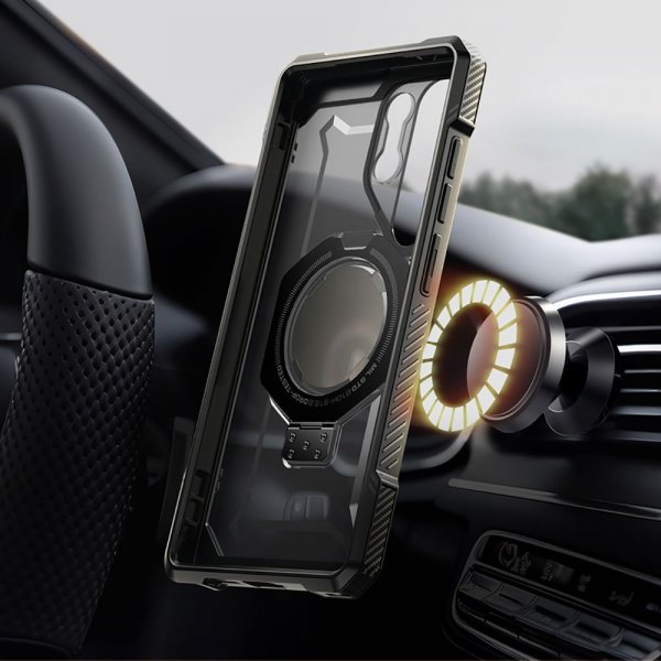 Supcase Samsung Galaxy S25 Ultra Kuori UB Grip MagSafe Musta