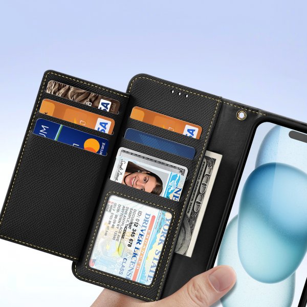 Dux Ducis iPhone 15 -kotelo 2-in-1 Lawa Series MagSafe Musta