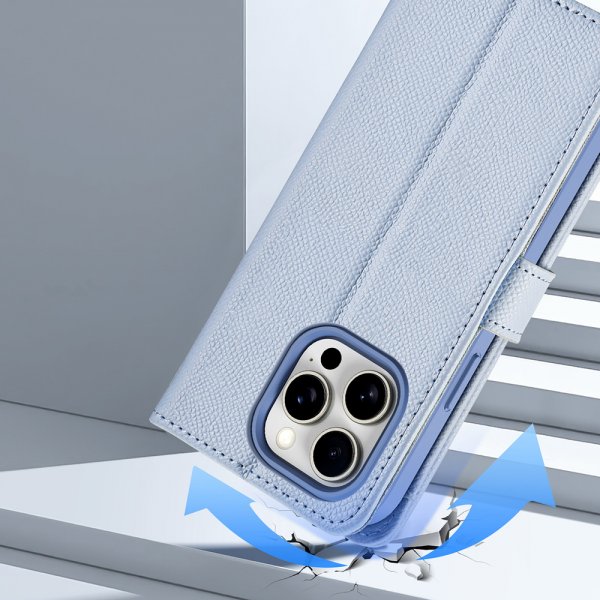 Dux Ducis iPhone 15 Kotelo 2-in-1 Lawa Series MagSafe Sininen