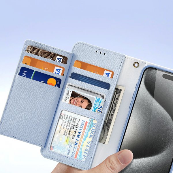 Dux Ducis iPhone 15 Kotelo 2-in-1 Lawa Series MagSafe Sininen