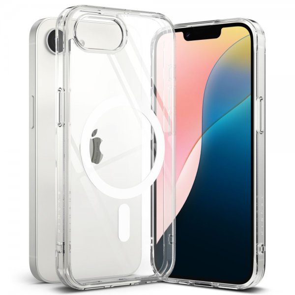 Ringke iPhone 16./17. sukupolven kuori Fusion Magnetic Transparent