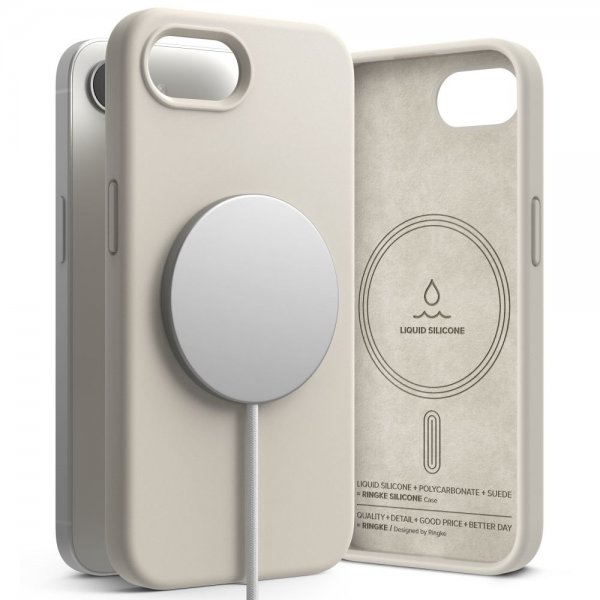 Ringke iPhone 16/iPhone 17 silikonimagneettikotelo