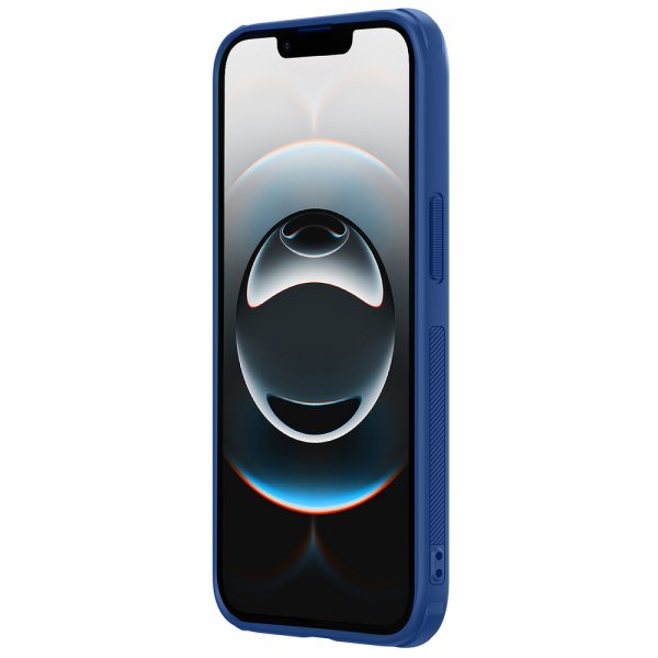 Nillkin iPhone 16e/17e Suojakuori Super Frosted Shield Pro Sininen