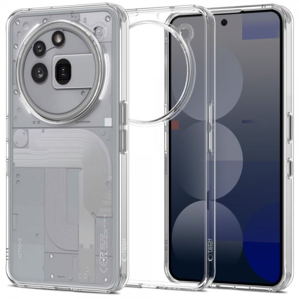 Tech-Protect Nothing Phone (3a) Pro -suojakuori FlexAir Hybrid Transparent