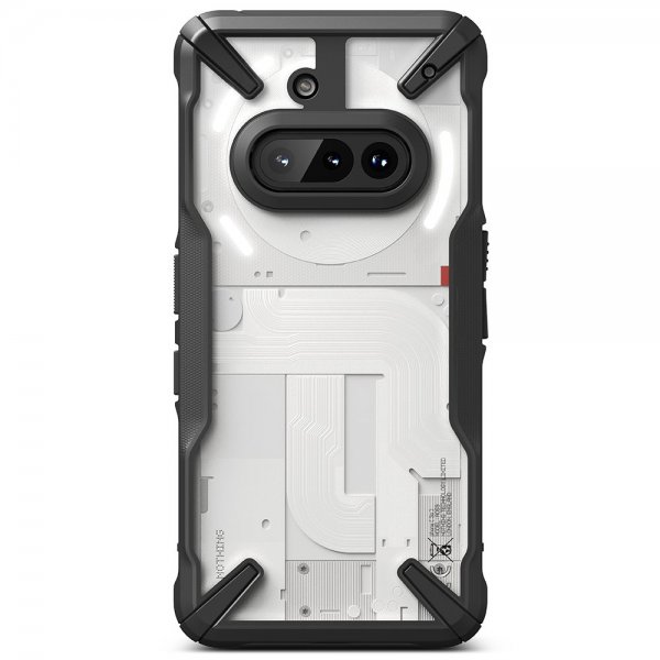 Ringke Nothing Phone (3a) Suojakuori Fusion X Clear Black