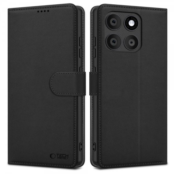 Tech-Protect Motorola Edge 60 Fusion Lompakkokotelo Musta