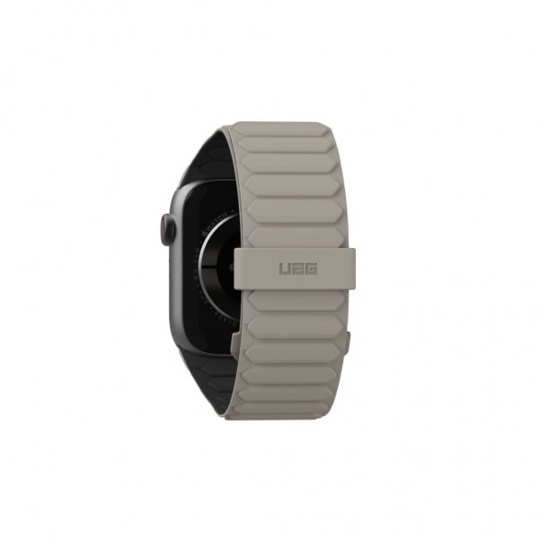 Urban Armor Gear (UAG) Apple Watch 44/45/46mm/Apple Watch Ultra -ranneke Pathfinder Musta/Titaani