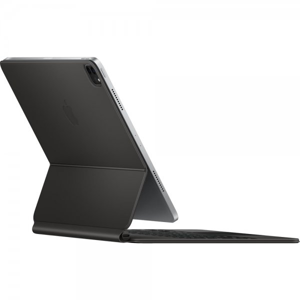 Apple iPad Pro 12.9 (sukupolvi 3/4/5/6)/iPad Air 13 (M2/M3/M4) Magic Keyboard -suojakuori, musta