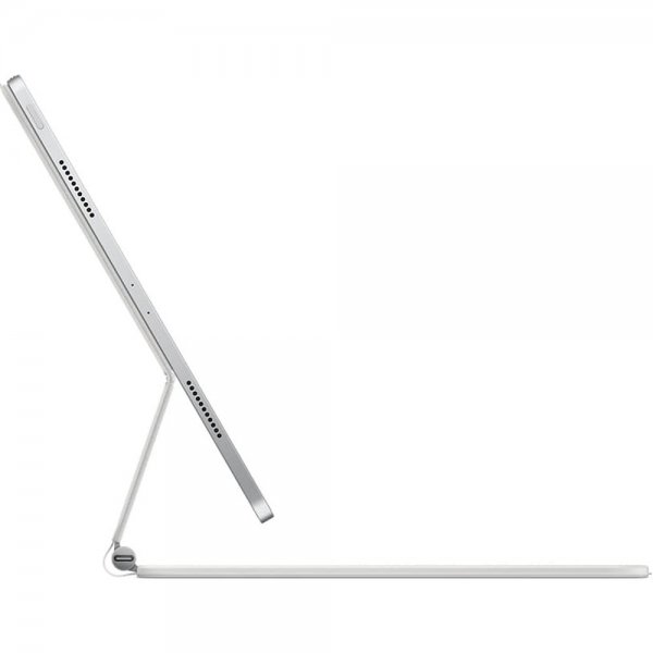 Apple iPad Pro 12.9 (sukupolvi 3/4/5/6)/iPad Air 13 (M2/M3/M4) Kotelo Magic Keyboard Valkoinen