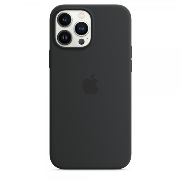 Apple alkuperäinen iPhone 13 Pro Max -kuori silikonikuori MagSafe yönsininen