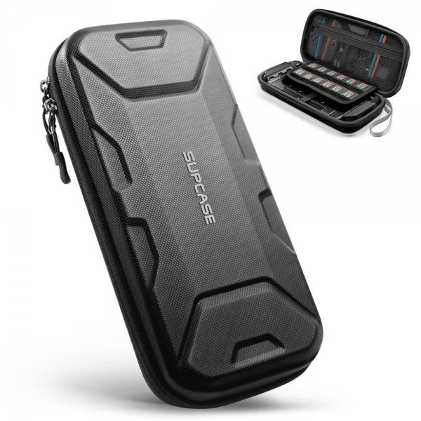 Supcase Nintendo Switch 2 -kantokotelo, musta