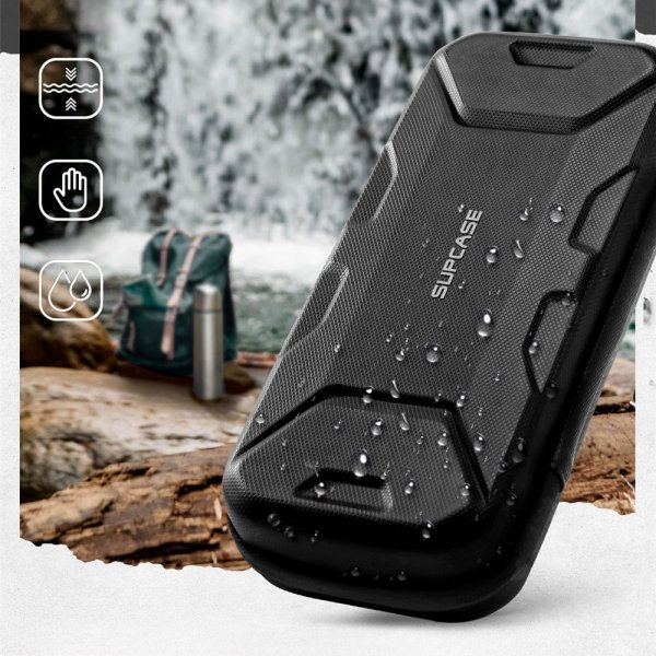 Supcase Nintendo Switch 2 -kantokotelo, musta