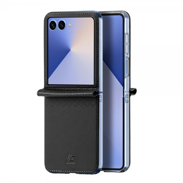 Dux Ducis Samsung Galaxy Z Flip 7 Kuori Bril Series Musta