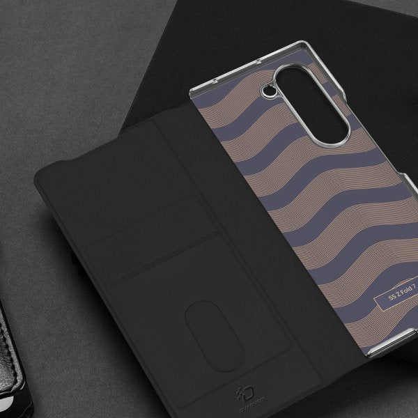 Dux Ducis Samsung Galaxy Z Fold 7 -kotelo Bril Series, musta