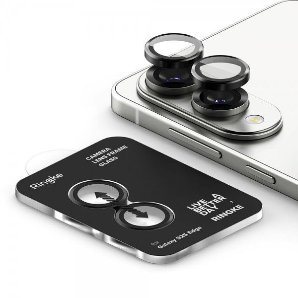 Ringke Samsung Galaxy S25 Edge Kameran suojus Linssikehys 2 kpl
