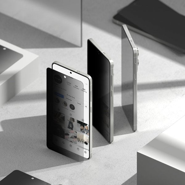 Ringke Samsung Galaxy S25 Edge Näytönsuoja Easy Slide Privacy 2-pakkaus