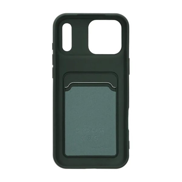 iPhone 17 Pro Max Kuori Korttikotelolla Vihreä