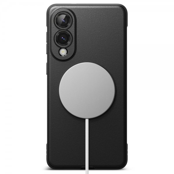 Ringke Samsung Galaxy S25 Edge -suojakuori Onyx Magnetic, musta