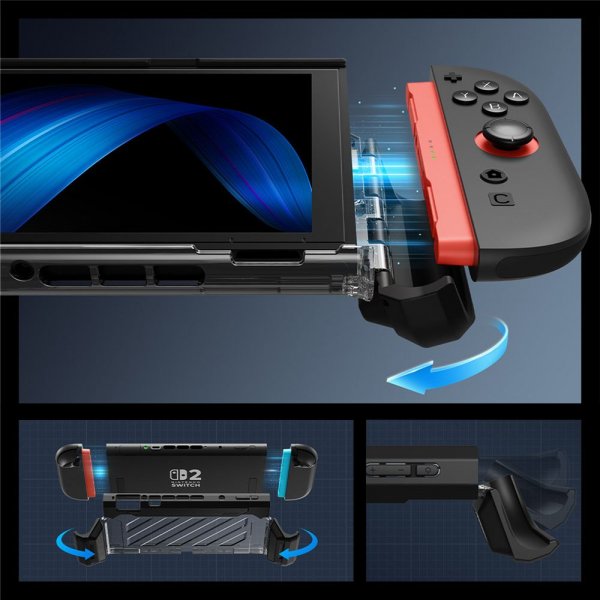 Supcase Nintendo Switch 2 Suojakuori UB Pro Musta