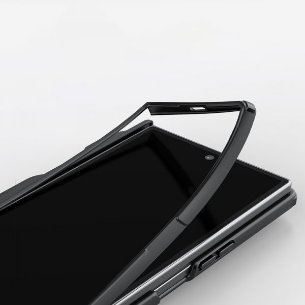 Nillkin Samsung Galaxy Z Fold 7 Kuori Super Frosted Shield Fold MagSafe Pen Slot Musta
