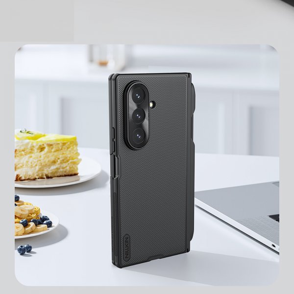 Nillkin Samsung Galaxy Z Fold 7 Kuori Super Frosted Shield Fold MagSafe Musta