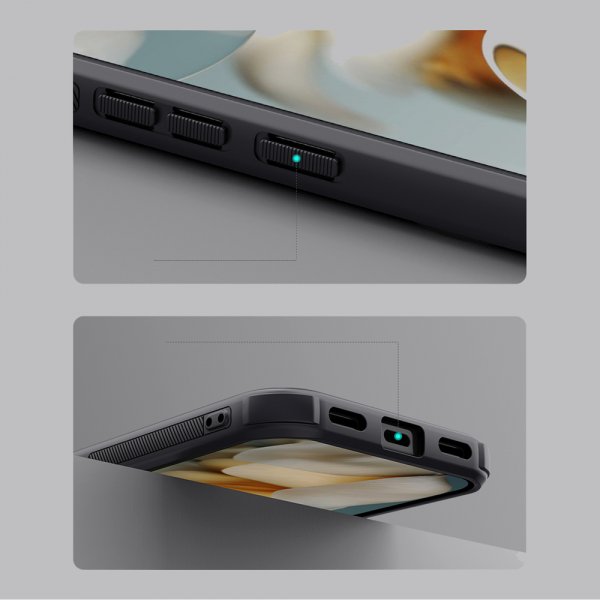 Nillkin Google Pixel 10/Pixel 10 Pro Kuori Super Frosted Shield Pro MagSafe Musta