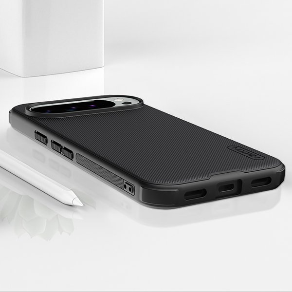 Nillkin Google Pixel 10/Pixel 10 Pro Kuori Super Frosted Shield Pro MagSafe Musta