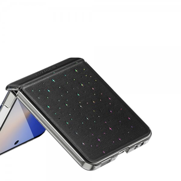 Dux Ducis Samsung Galaxy Z Flip 7 Kuori Stex Series Musta