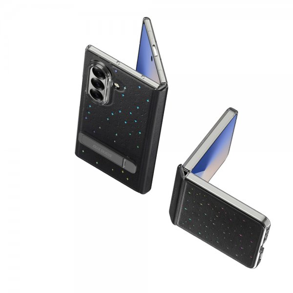 Dux Ducis Samsung Galaxy Z Flip 7 Kuori Stex Series Musta