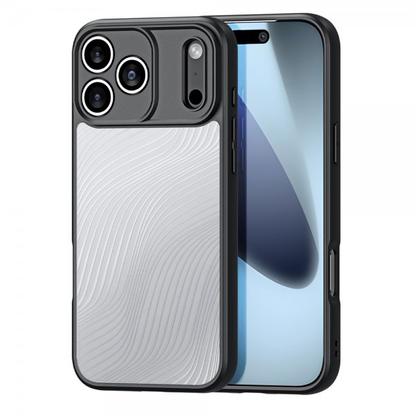 Dux Ducis iPhone 17 Pro Max Kuori Aimo Series Musta