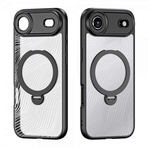 Dux Ducis iPhone Air Kuori Aimo Series MagSafe Jalusta Musta