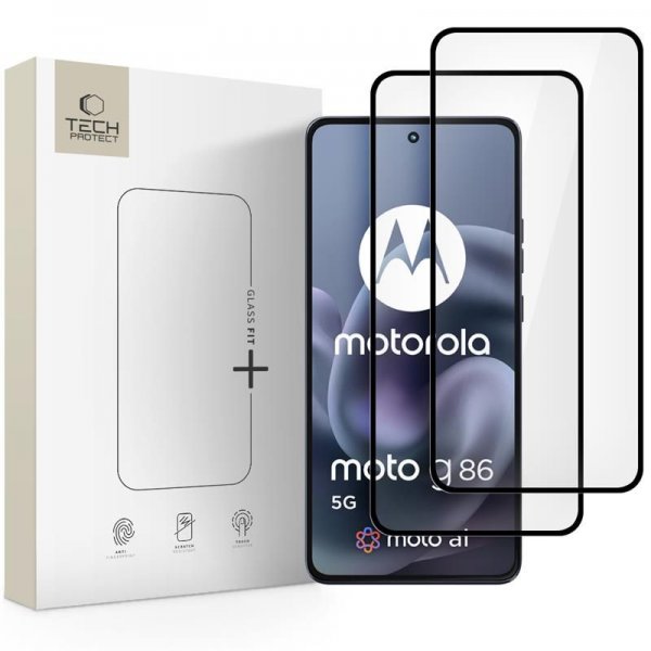 Tech-Protect Motorola Moto G86/Moto G86 Power Näytönsuoja Glass Fit+ 2-pakkaus