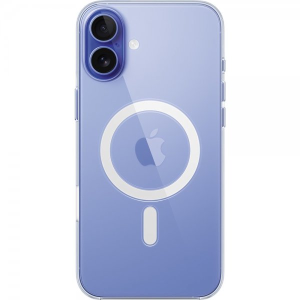 Apple alkuperäinen iPhone 16 Plus -kuori Clear Case MagSafe Läpinäkyvä
