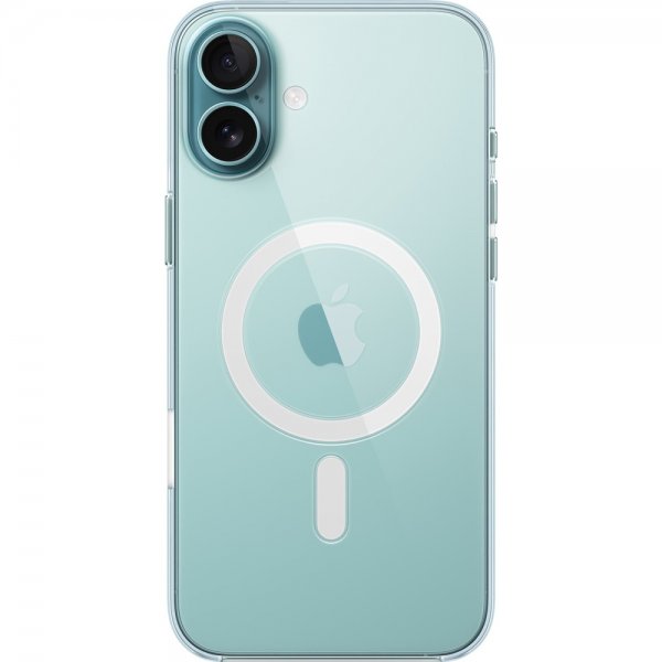 Apple alkuperäinen iPhone 16 Plus -kuori Clear Case MagSafe Läpinäkyvä