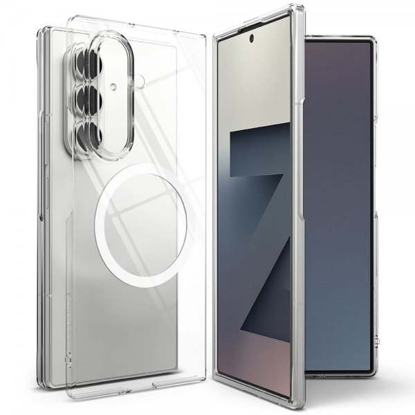 Ringke Samsung Galaxy Z Fold 7 Kuori Slim Magnetic Transparent