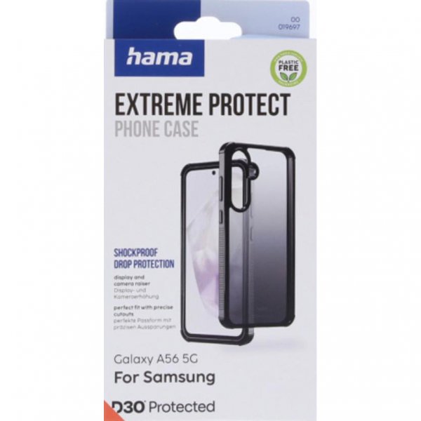 Hama Samsung Galaxy A56 Extreme Protect -suojakuori, musta