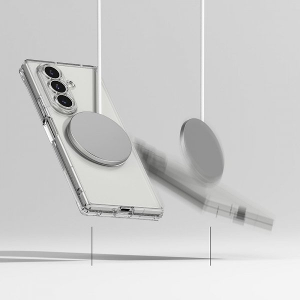 Ringke Samsung Galaxy Z Fold 7 -suojakuori Fusion Magnetic Transparent