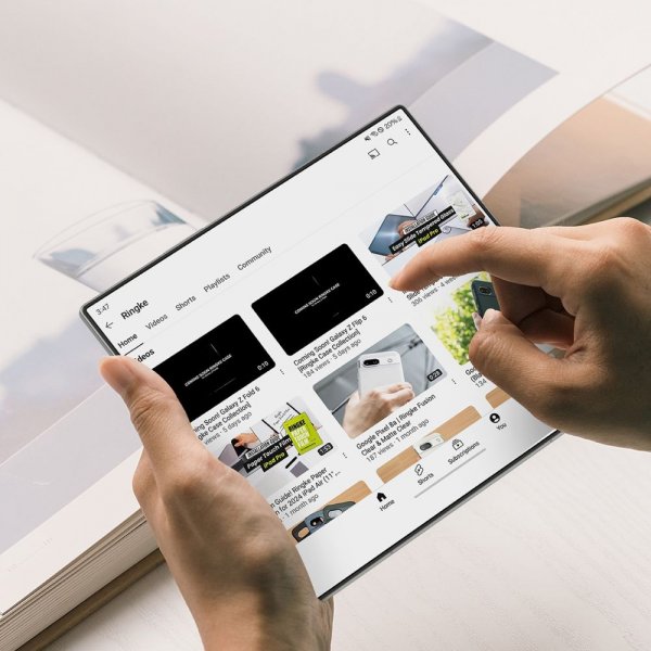 Ringke Samsung Galaxy Z Fold 7 Näytönsuoja Dual Easy Pro Film 2-pakkaus