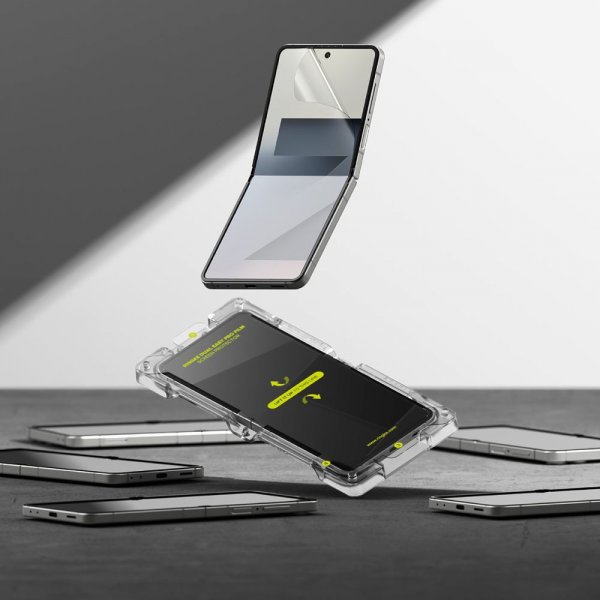 Ringke Samsung Galaxy Z Flip 7 näytönsuoja Dual Easy Pro Film, 2 kpl