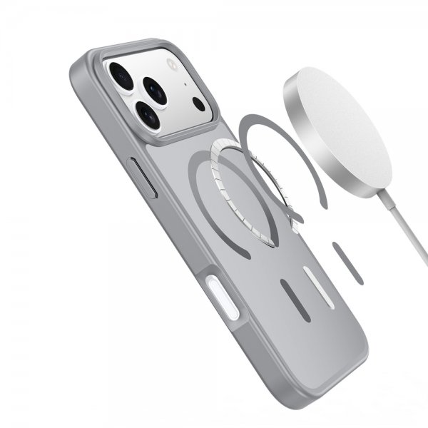 Dux Ducis iPhone 17 Pro -kuori Yind Series MagSafe, harmaa