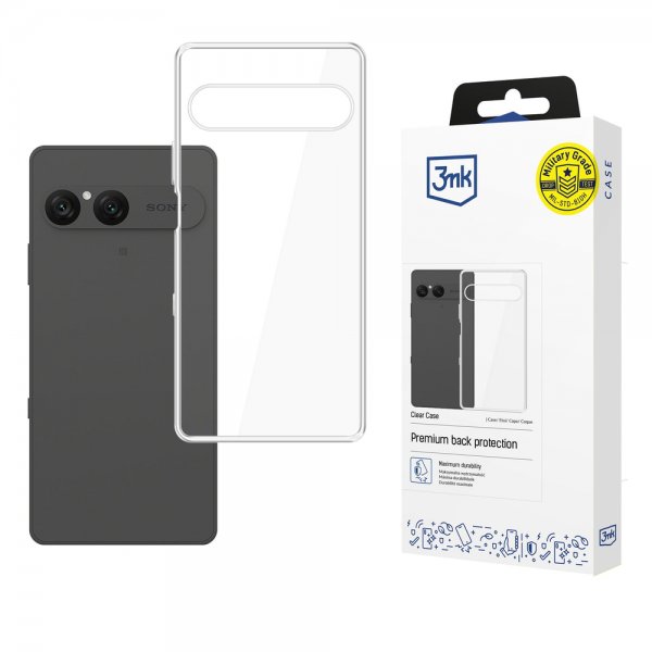 3mk Sony Xperia 10 VII kuori Clear Case Transparent
