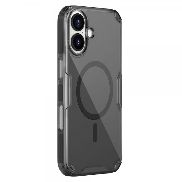 Nillkin iPhone 17 Pro Suojakuori Nature Pro Series MagSafe Musta