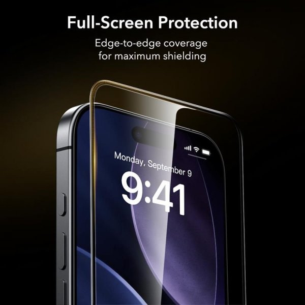 ESR iPhone 16 Pro/iPhone 17 Näytönsuoja UltraFit Armorite Pro