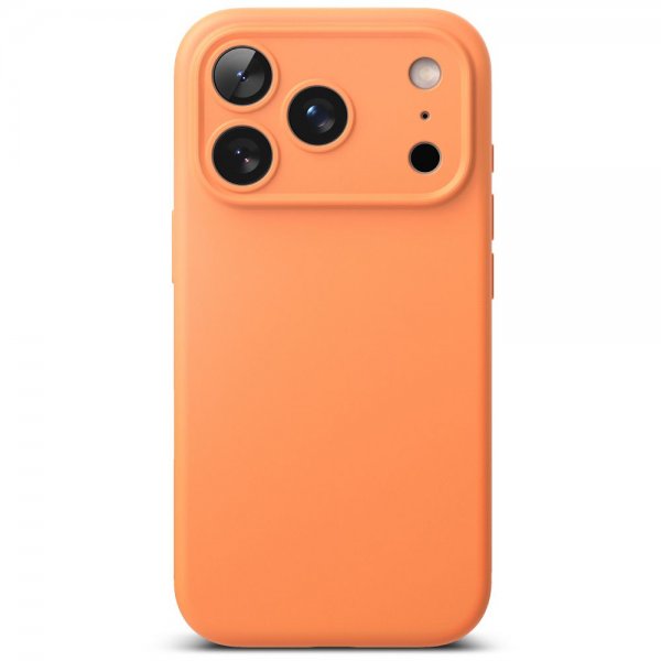 Ringke iPhone 17 Pro Max -kuori silikoninen magneettinen, Tangerine