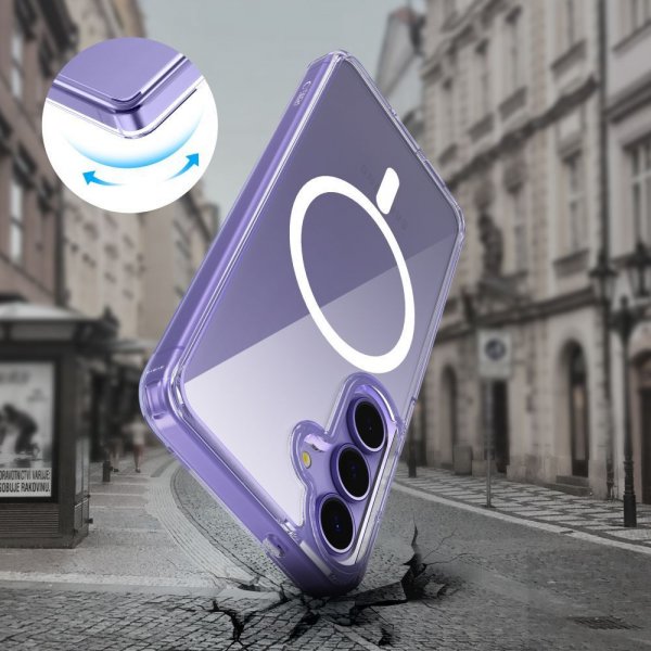 Tech-Protect Samsung Galaxy A17 Kuori FlexAir Hybrid MagSafe Läpinäkyvä