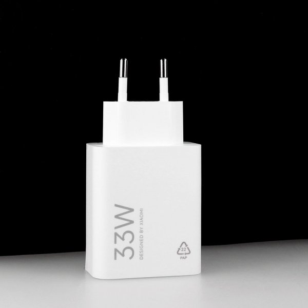 Xiaomi alkuperäinen laturi USB-C-kaapelilla 33 W latauspaketti 3 A Type-A
