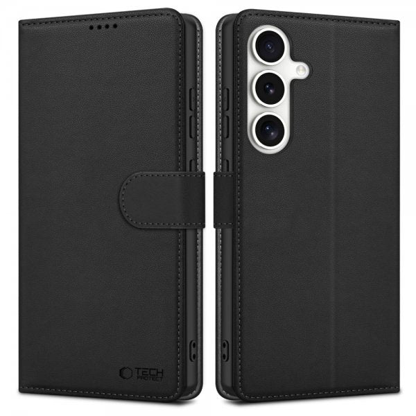 Tech-Protect Samsung Galaxy S25 FE Kotelo Lompakko Musta