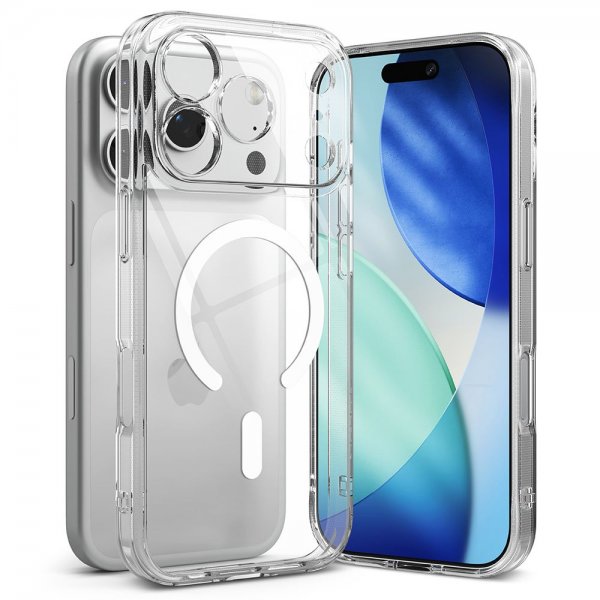 Ringke iPhone 17 Pro Max -kuori Fusion Magnetic Transparent